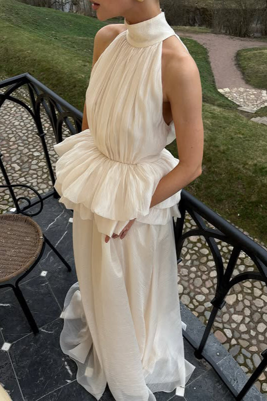 High-Neck Dress