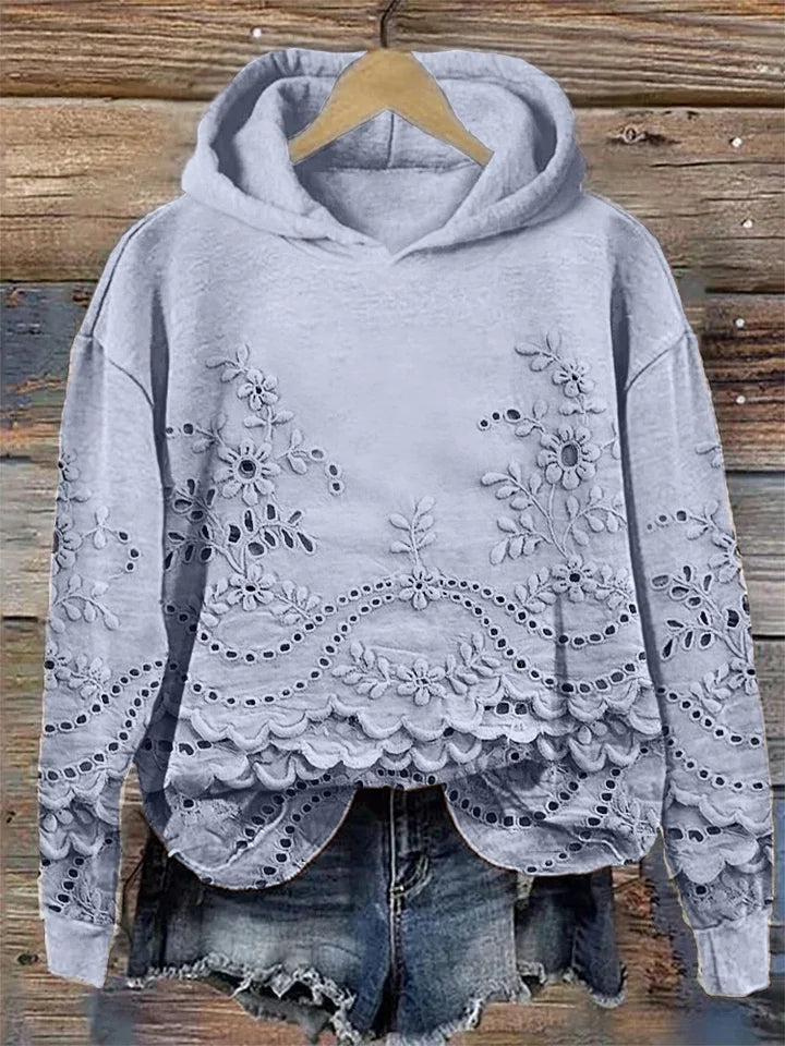 Women’s Hoodies | Floral Embroidery