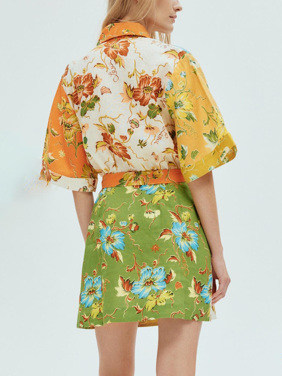 Floral Mini Dress