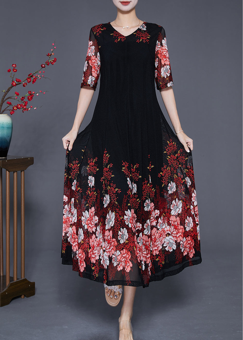 A Vintage Style Dress with Delicate Timeless Details
