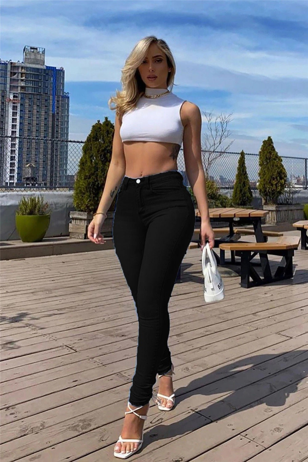 Bodycon Denim Jeans