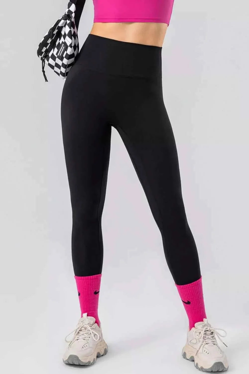 High-Waisted Seamless Active Leggings