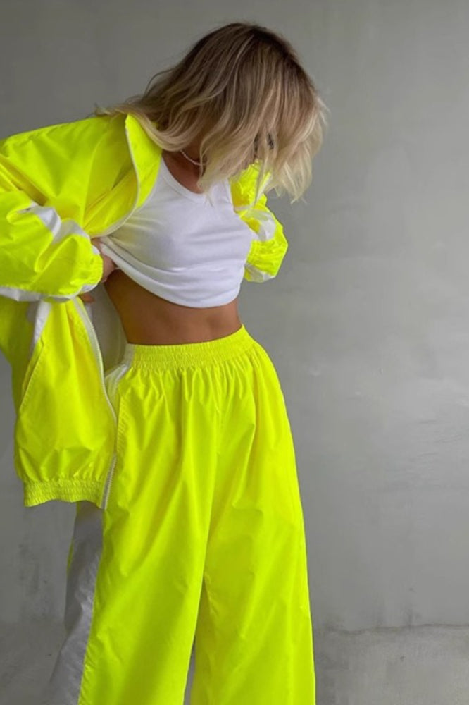 Raglan Sleeve Pullover Sweatpants Activewear Set
