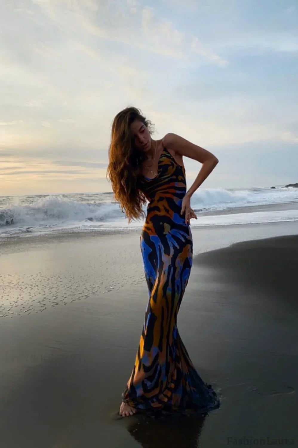 Fabienne Elegant Maxi Dress