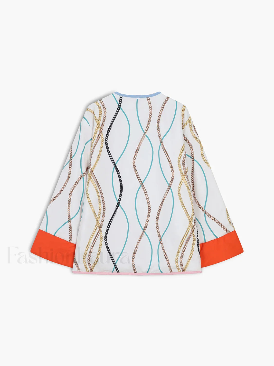 Fantasy World Double Trendy Sided Patchwork Coat