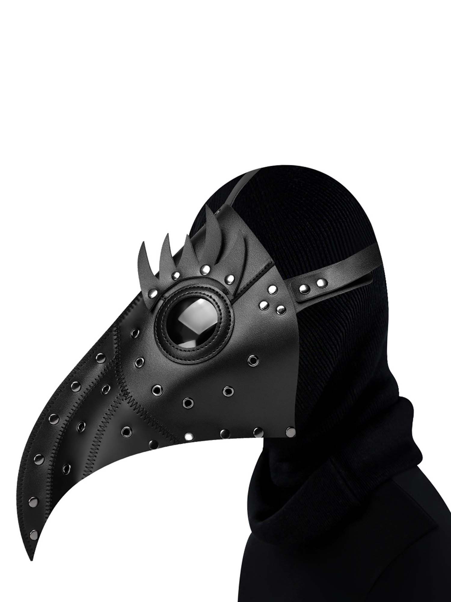 Halloween Steampunk Funny Plague Doctor Bird Beak Party Mask