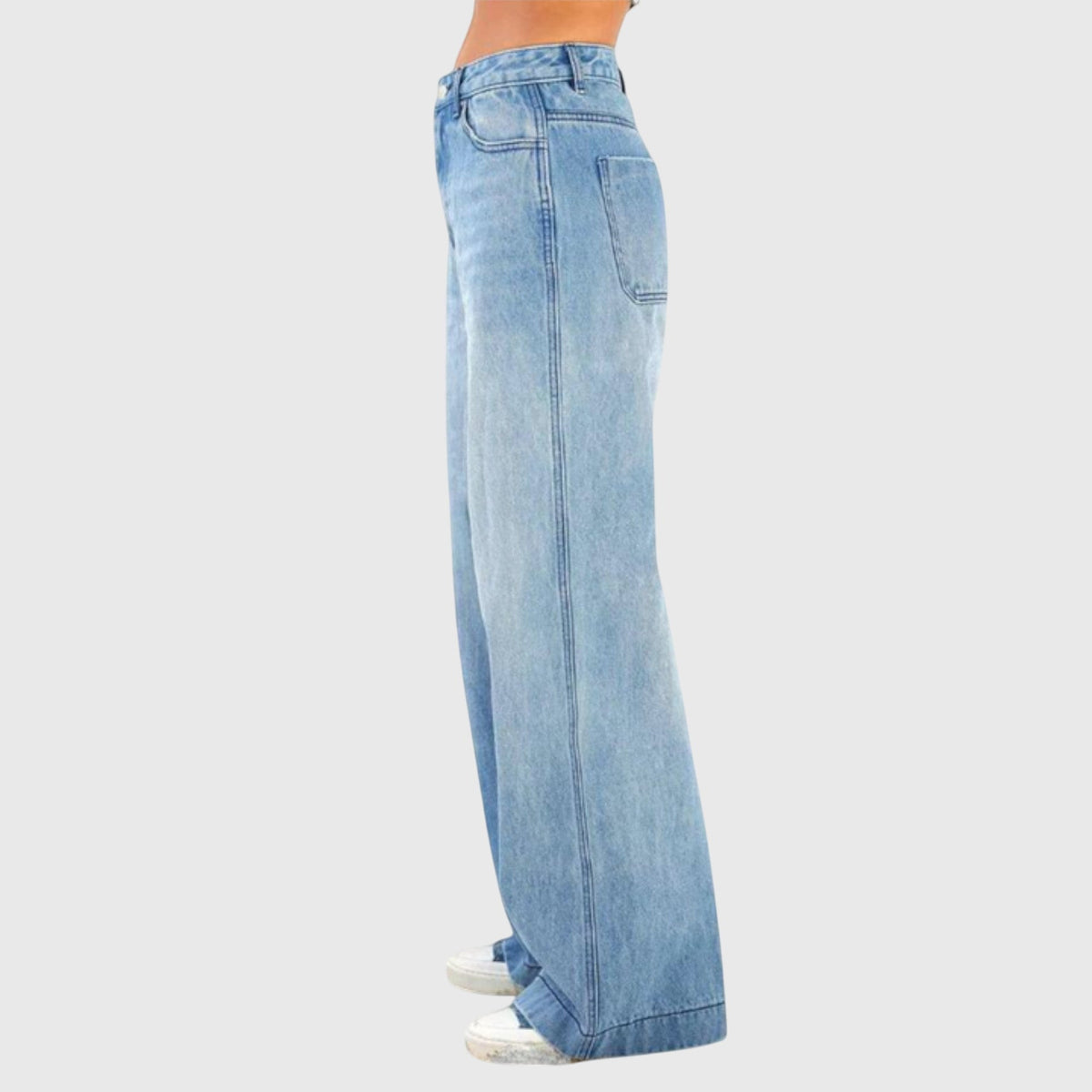 High Waist Wide Leg Jeans