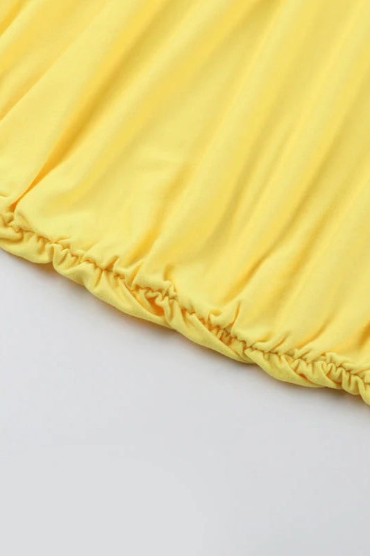 Canaria Maxi Dress Yellow