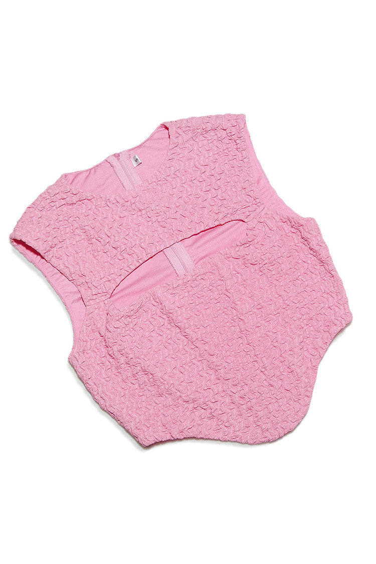 V-Neck Sleeveless Cut Out Corset Bodycon Mini Cocktail Dress