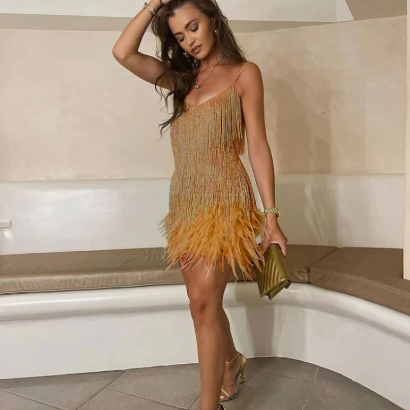 Sequin Strapless Bodycon Mini Party Dress
