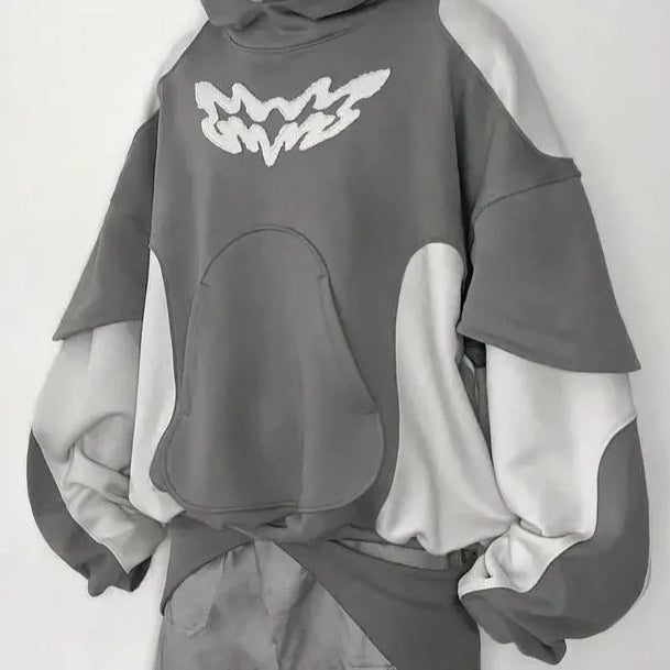 Casual Oversized Graphic Hoodie