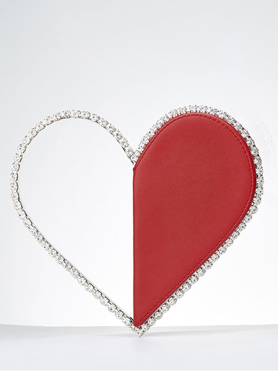 Finley Diamond Red Heart Bag