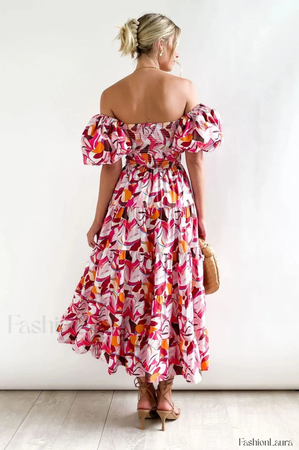 Flossy Elegant Midi Dress