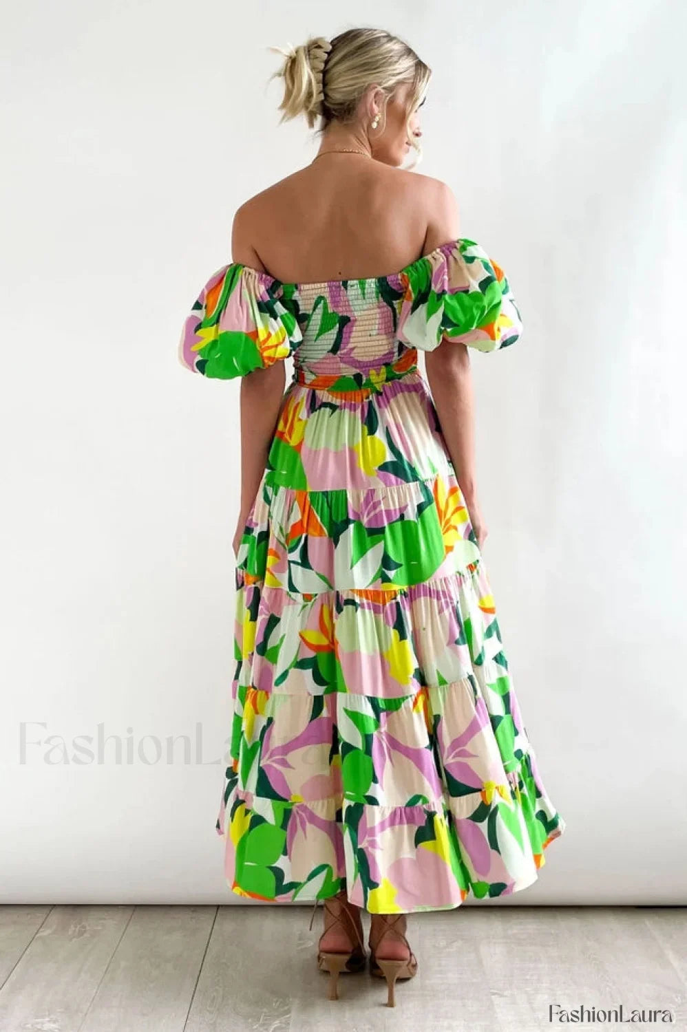 Flossy Elegant Midi Dress