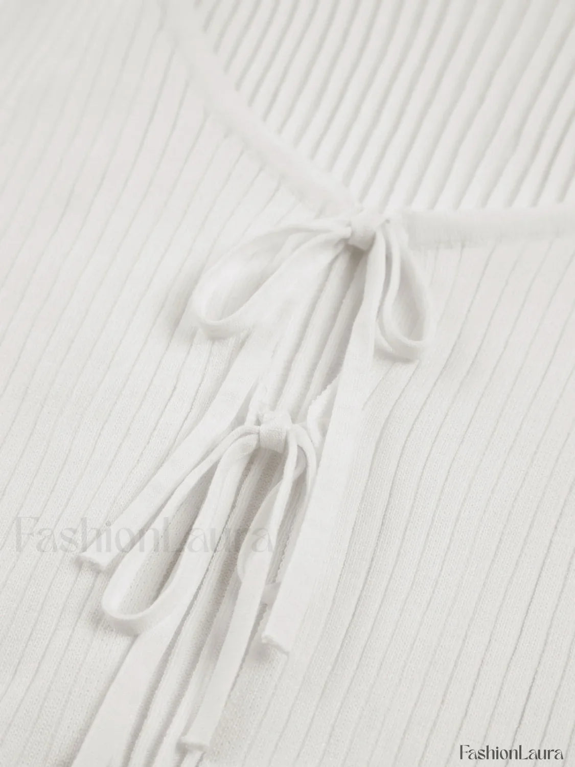 Fly Away Tied Trendy Rib Crop Tank Top