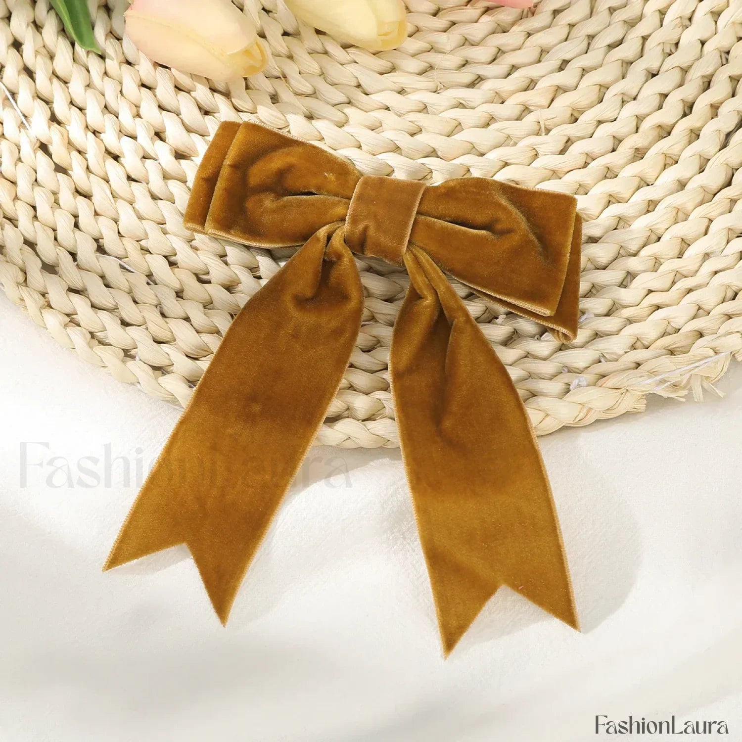 French Red Black Fashion New Year Festival Christmas Hair Accessory