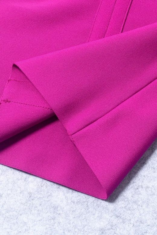 Freya Bandage Dress - Magenta Pink