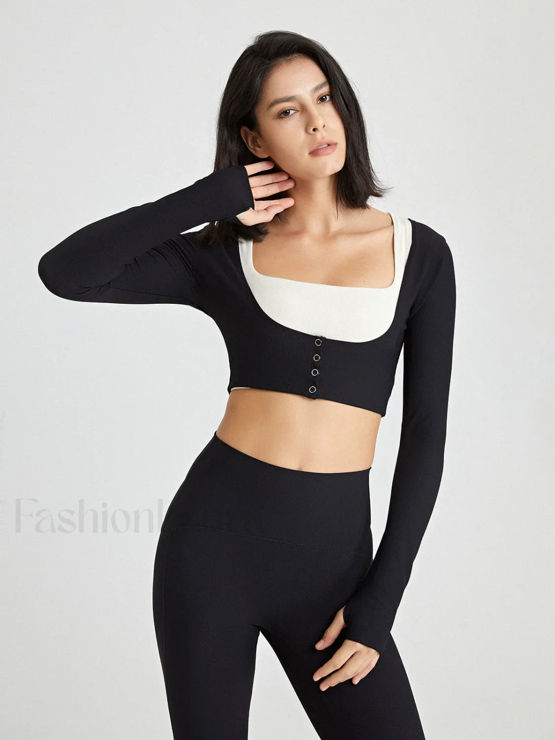 Front Charming Button Bolero