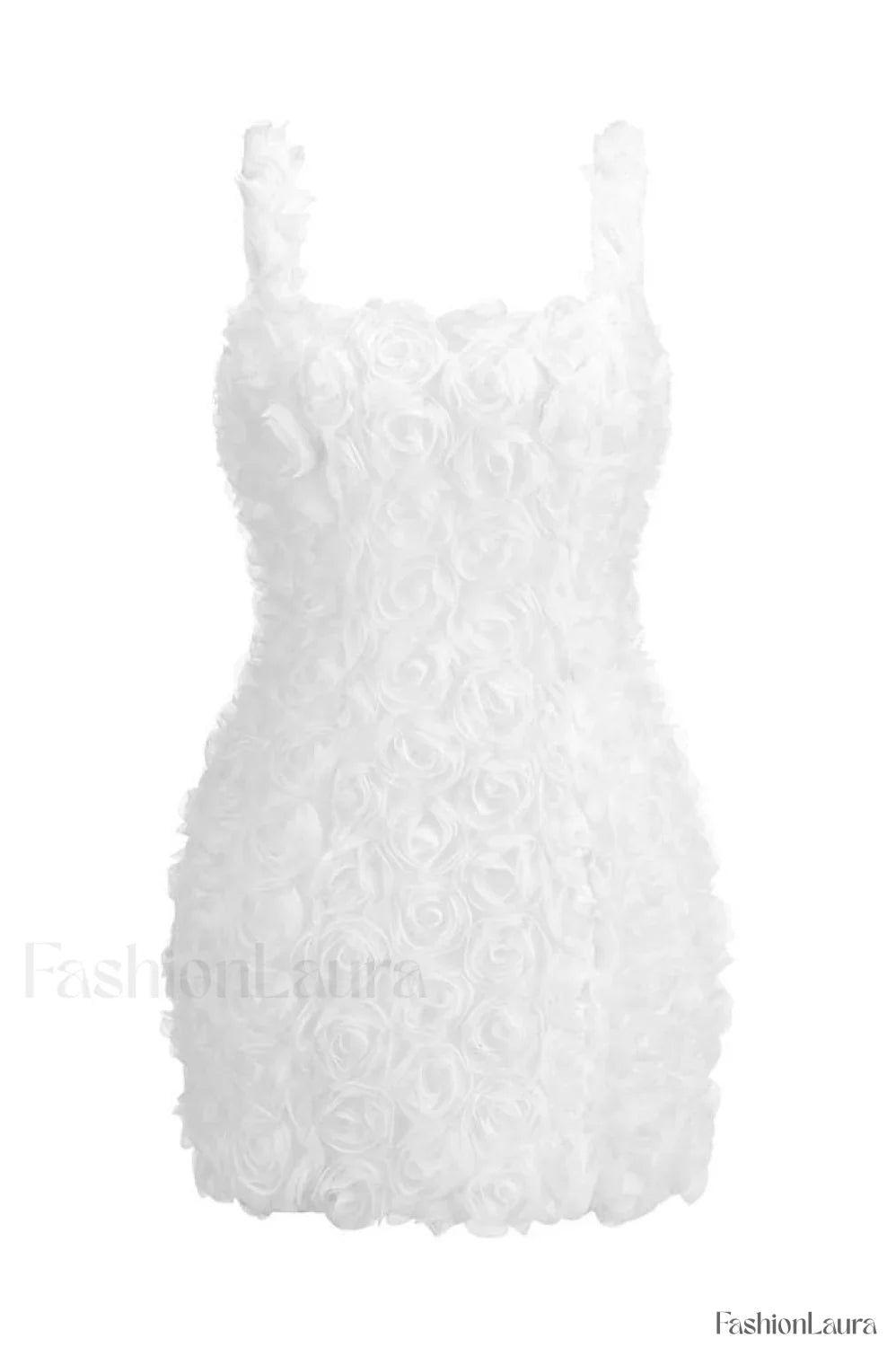 Fryni 3D Stylish Floral Mini Dress