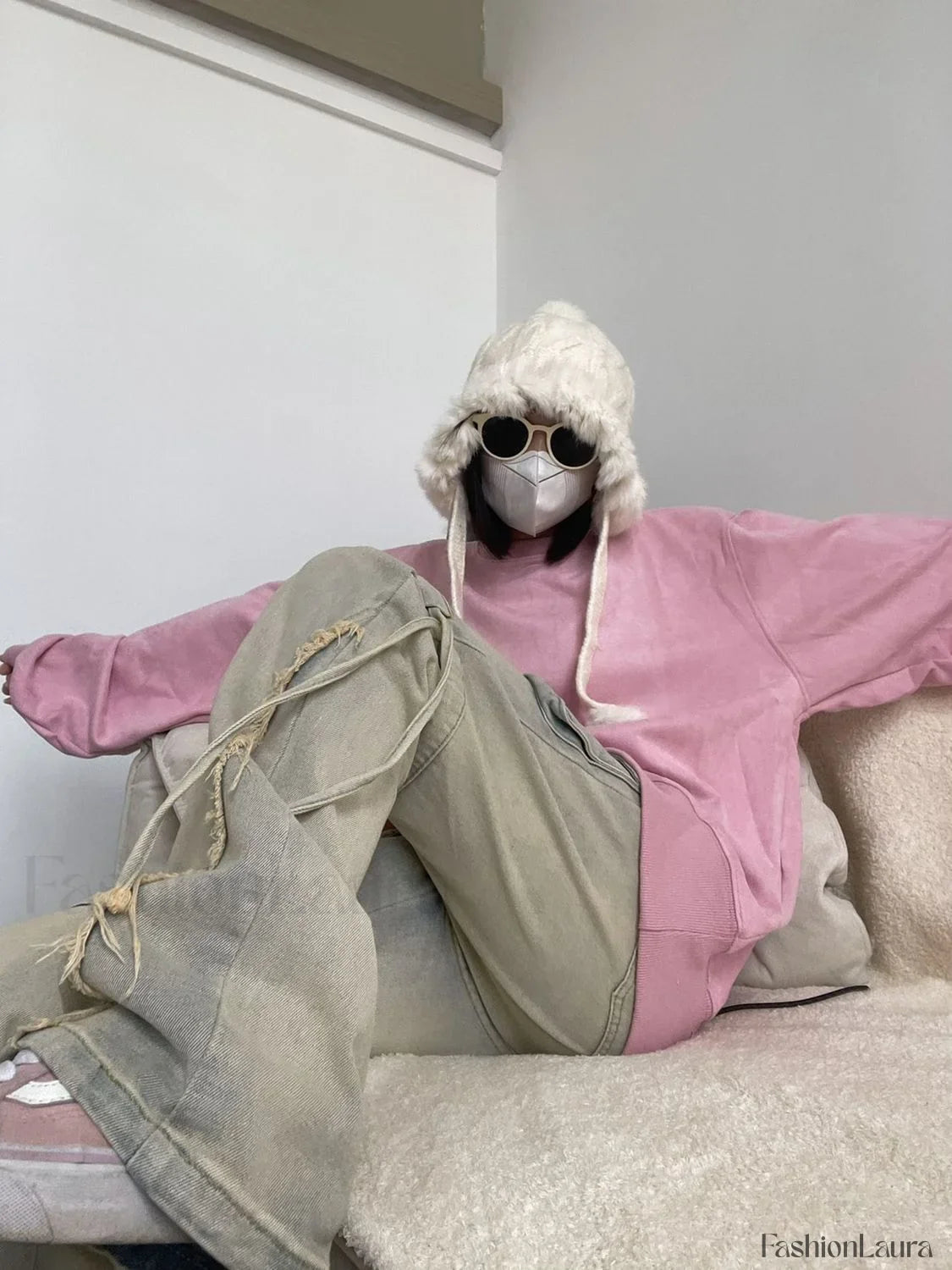 Function Pocket Graceful Boyfriend Cargo Jeans