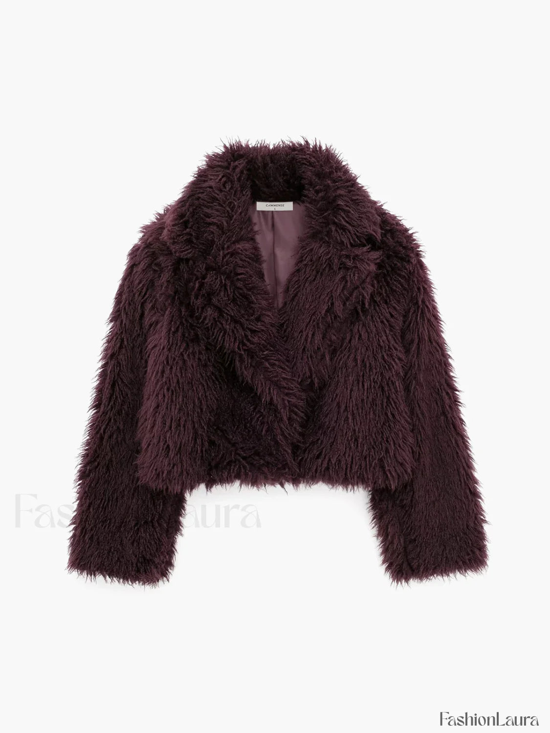 Fuzzy Faux Fur Short Coat