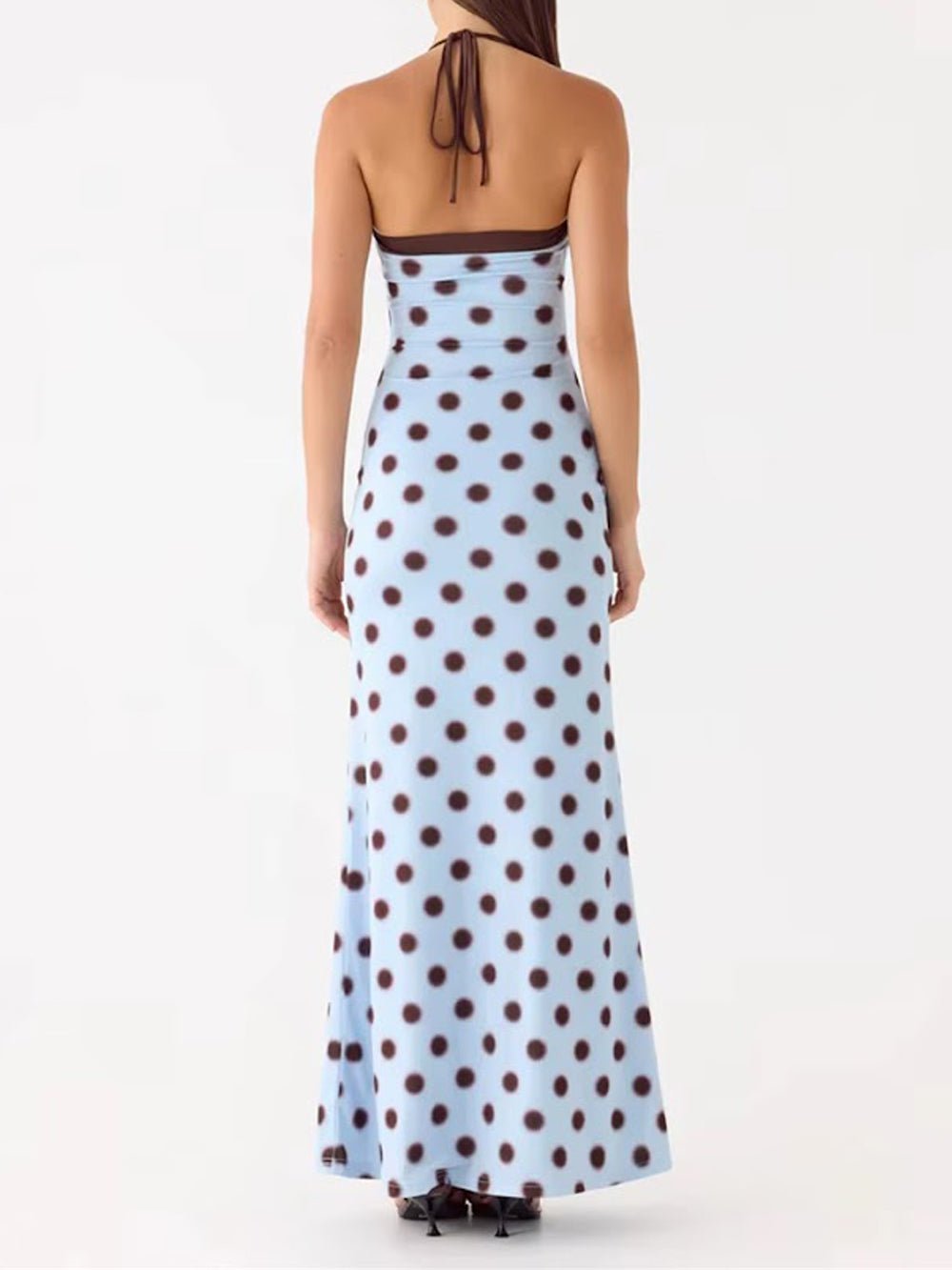 Gemma Polka Dot Maxi Dress