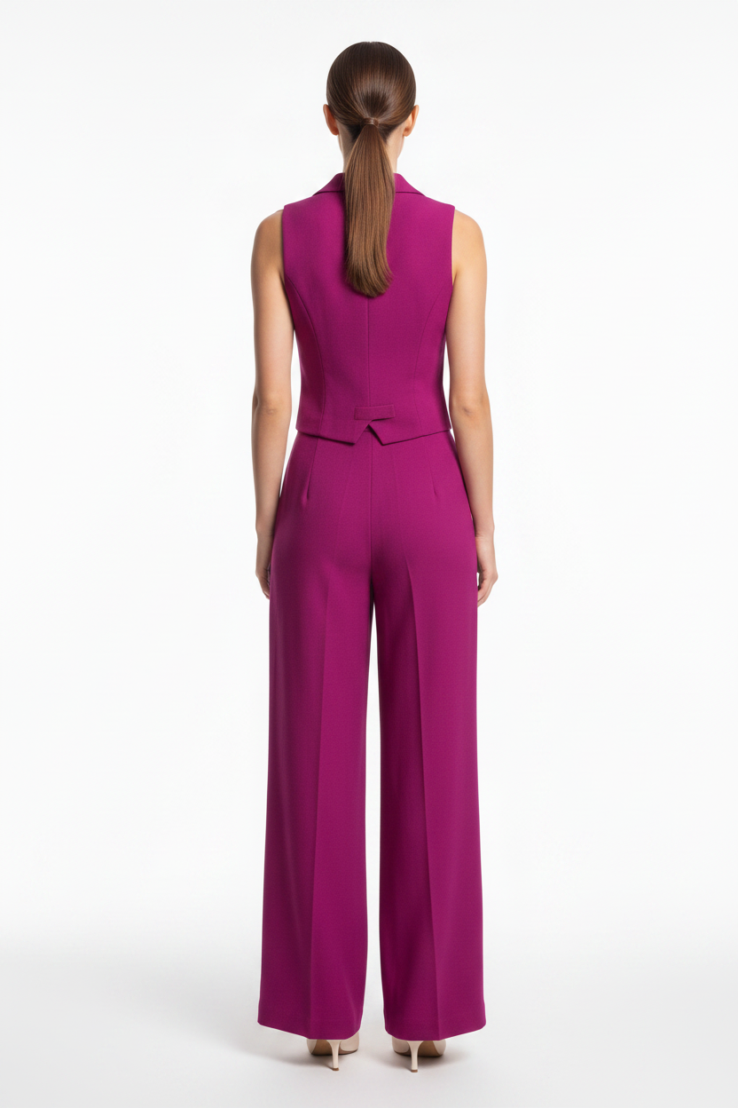 Chic Elegant Jumpsuit Set | Tailored Fit & Versatile Design
