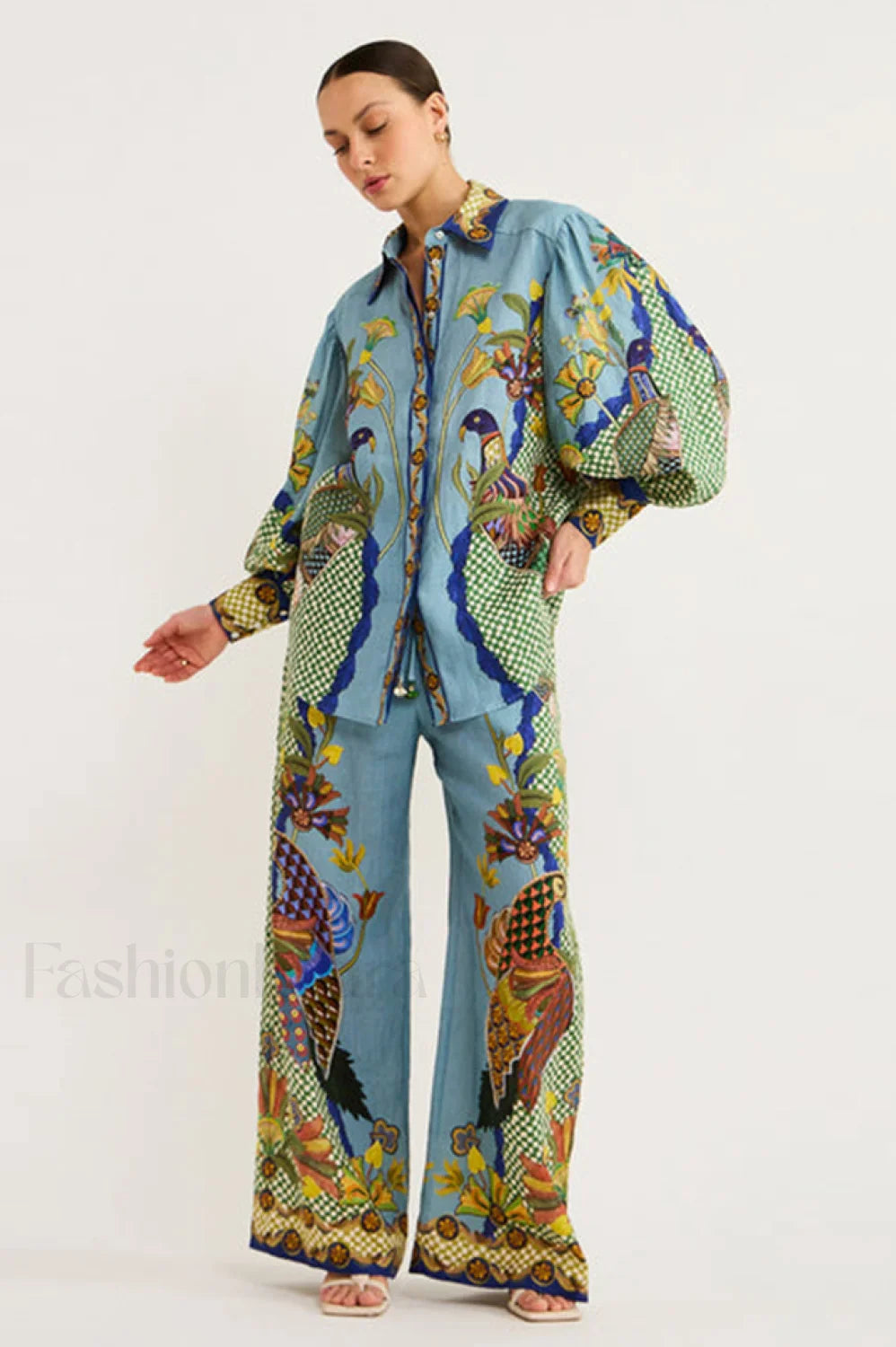 Gilly Shirt Stylish + Pant Set