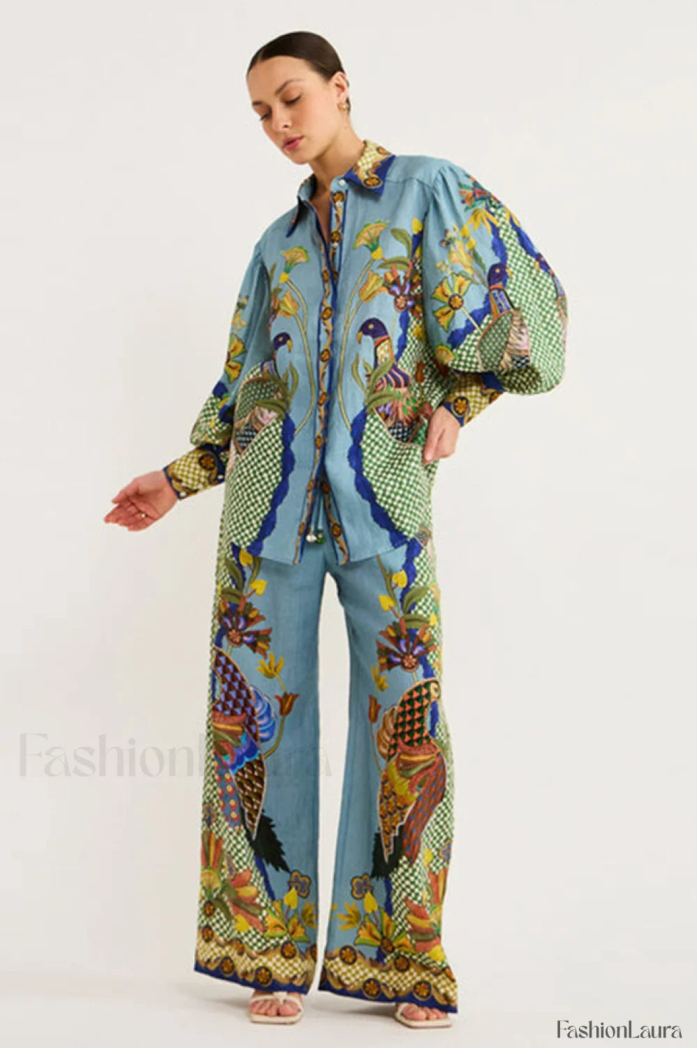 Gilly Shirt Stylish + Pant Set