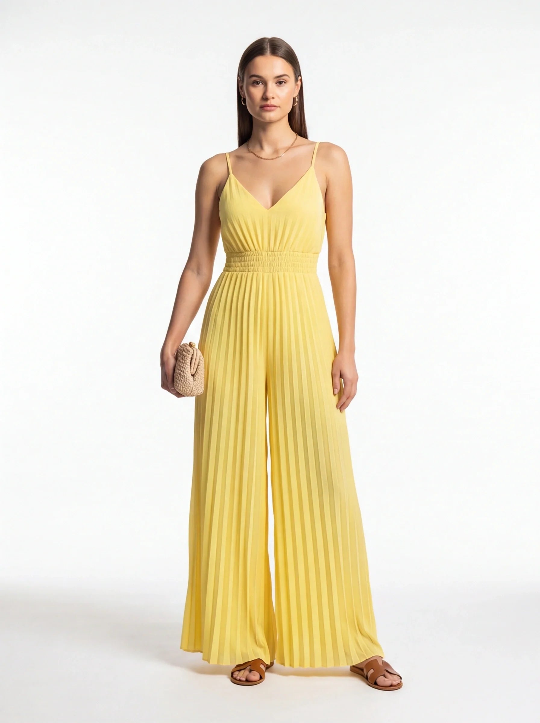 Elegant Airy Wide Leg Jumpsuit for Women | Lightweight & Versatile