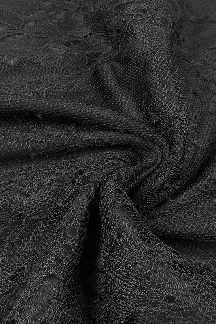 Glamorous Rosette Halter Bustier Tiered Ruffle Lace Formal Maxi Dress