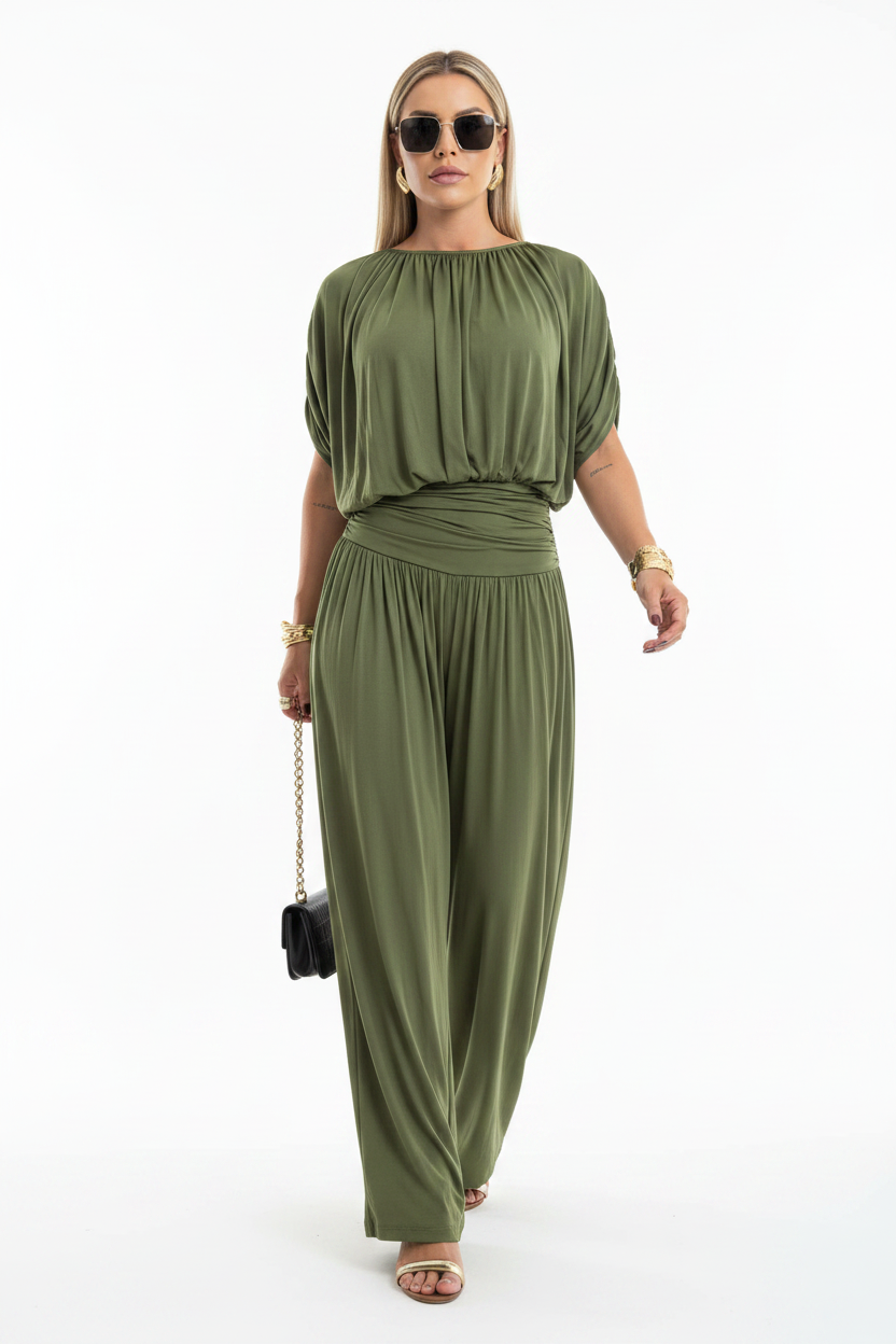 Elegant Black Jumpsuit for Women | Tailored Fit & Comfortable Stretch