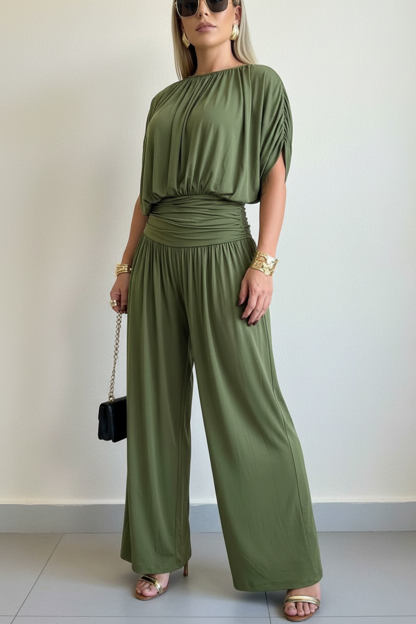 Elegant Black Jumpsuit for Women | Tailored Fit & Comfortable Stretch