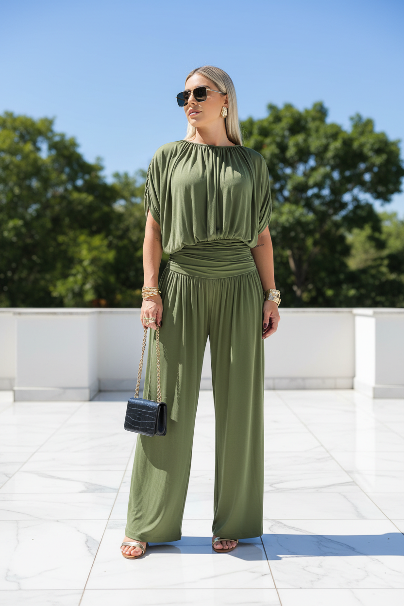 Elegant Black Jumpsuit for Women | Tailored Fit & Comfortable Stretch