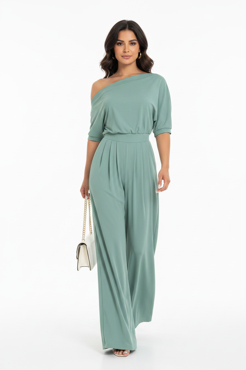 Elegant Wide-Leg Jumpsuit for Women | Comfortable & Versatile