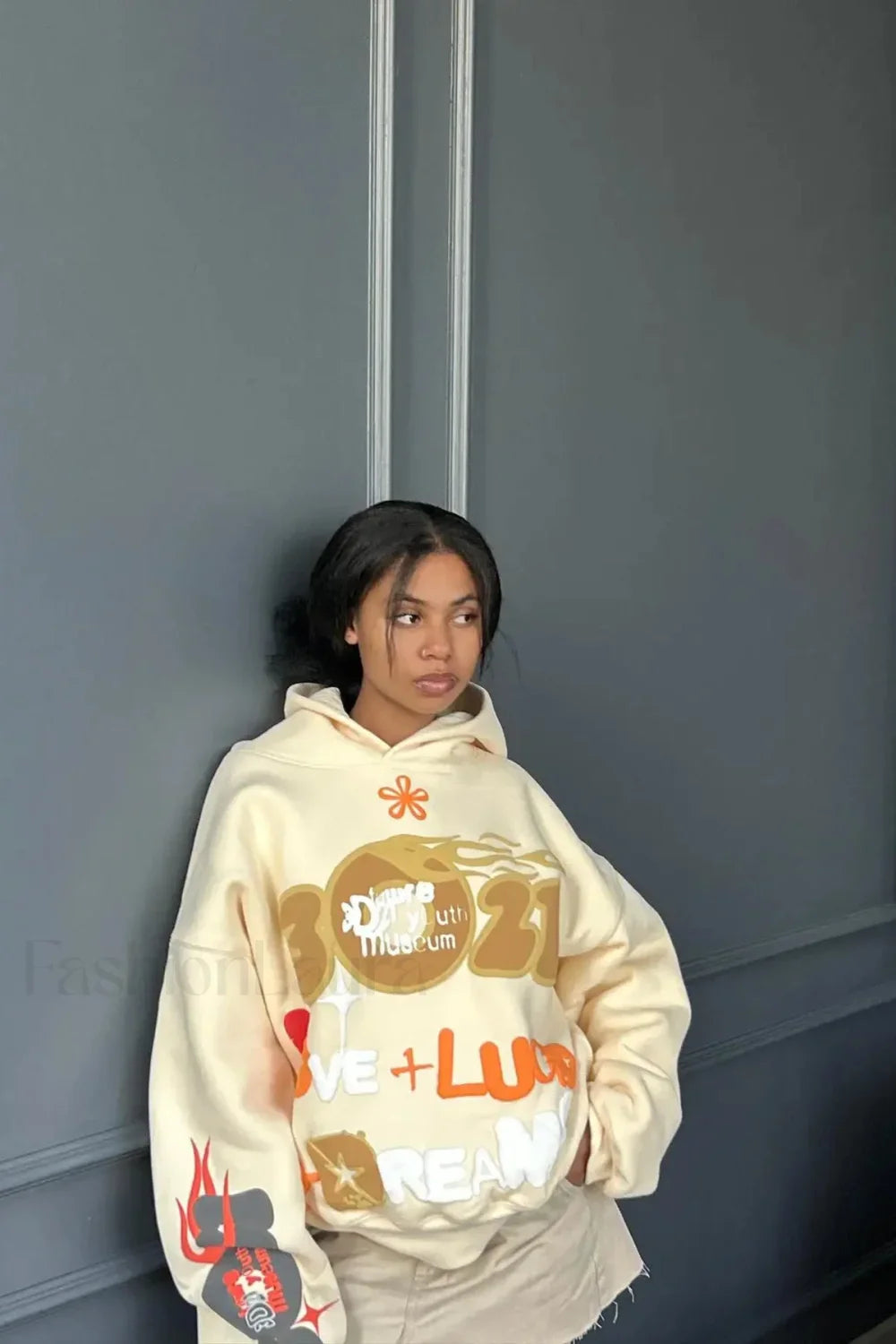 Grunge Streetwear Oversized Hoodie