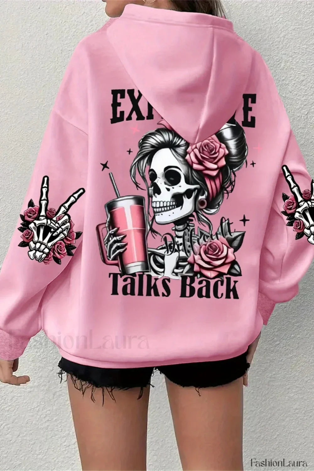 Harajuku Loose Fit Fleece Hoodie