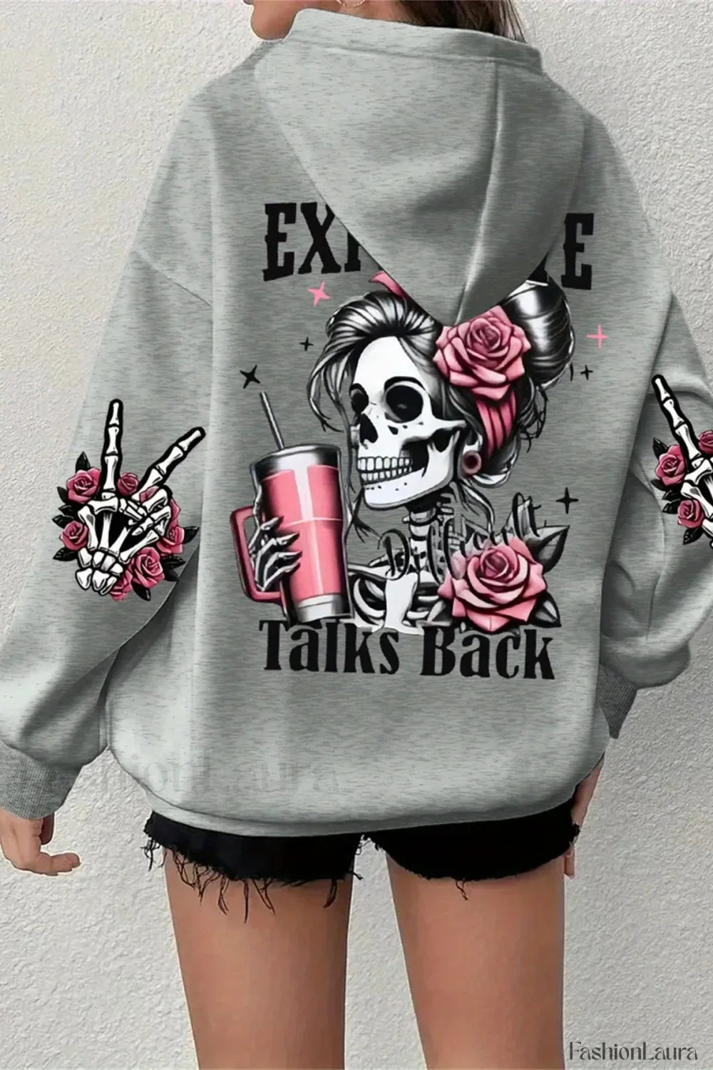 Harajuku Loose Fit Fleece Hoodie