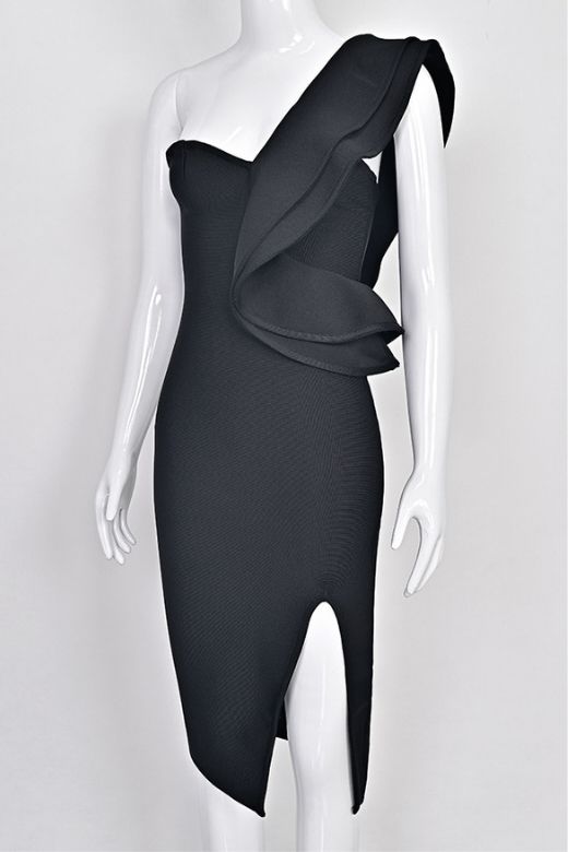 Hayley Bodycon Dress - Classic Black