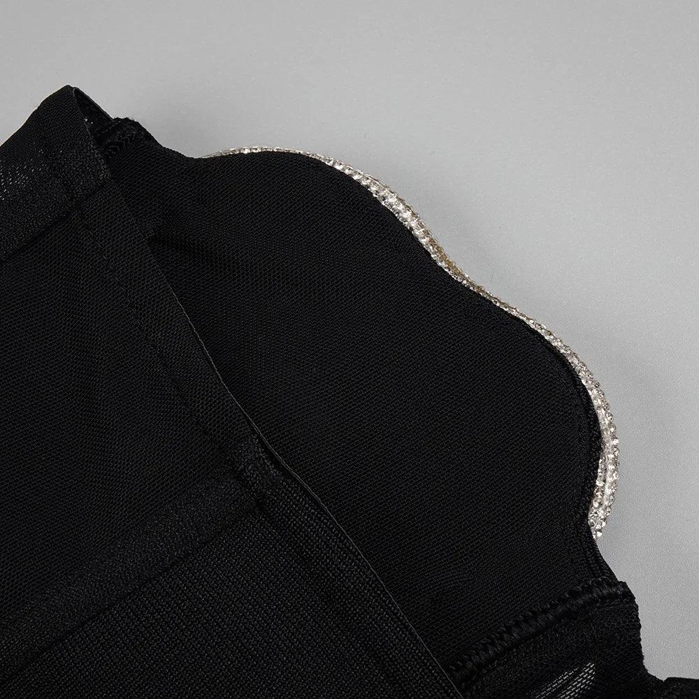 Eden Diamond Bustier Mini Dress - View 17