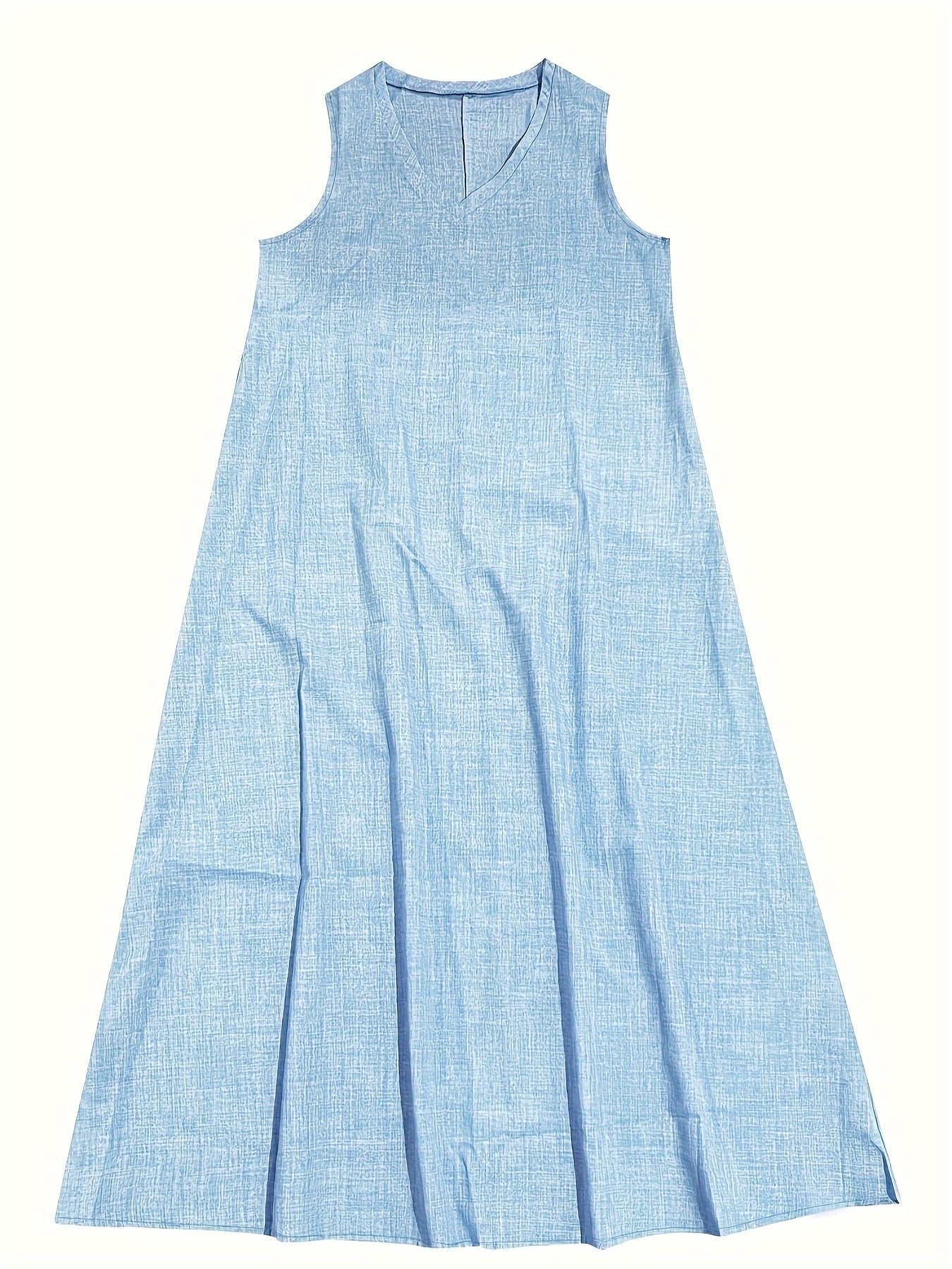 Amaranta Stylish Sleeveless V-neck Maxi Dress for Women Stylish Outfit