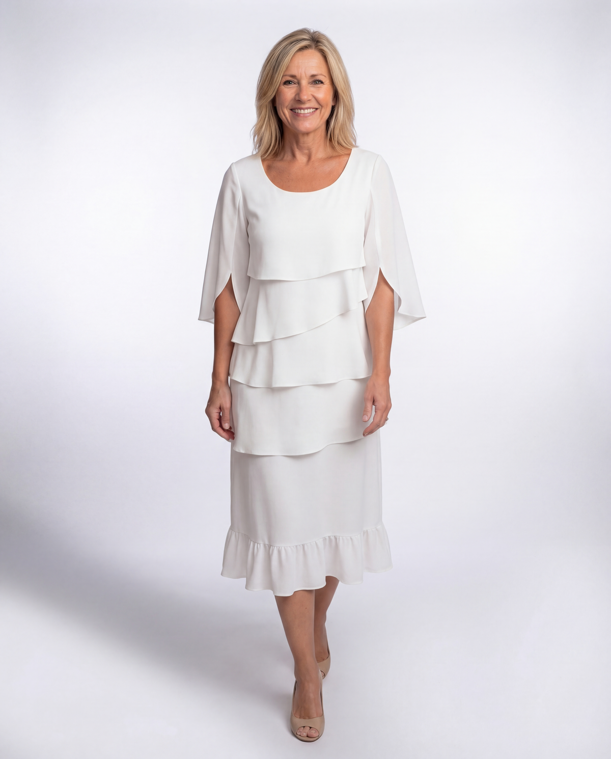 Charlotte - Tummy Hiding Midi Dress