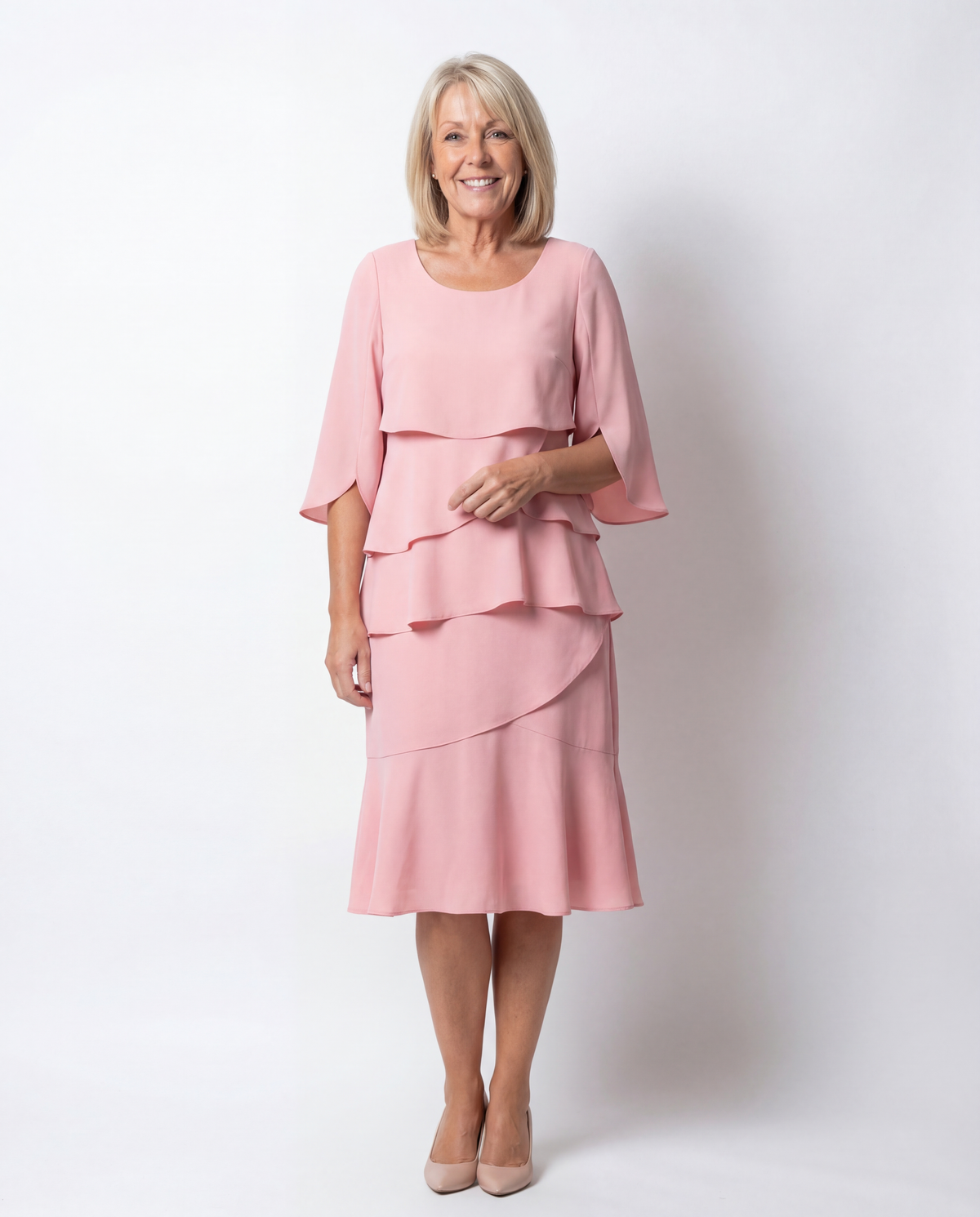 Charlotte - Tummy Hiding Midi Dress