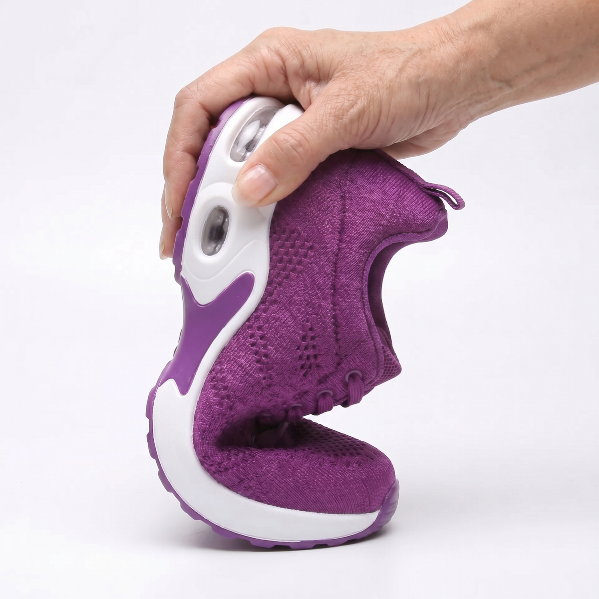Lace Up Mesh Air Cushion Sneakers