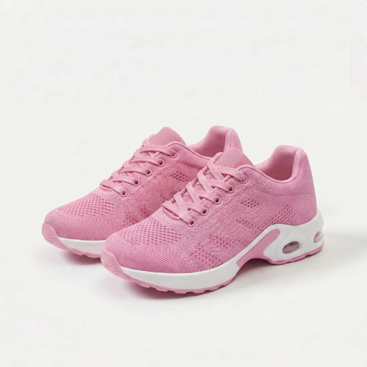 Lace Up Mesh Air Cushion Sneakers