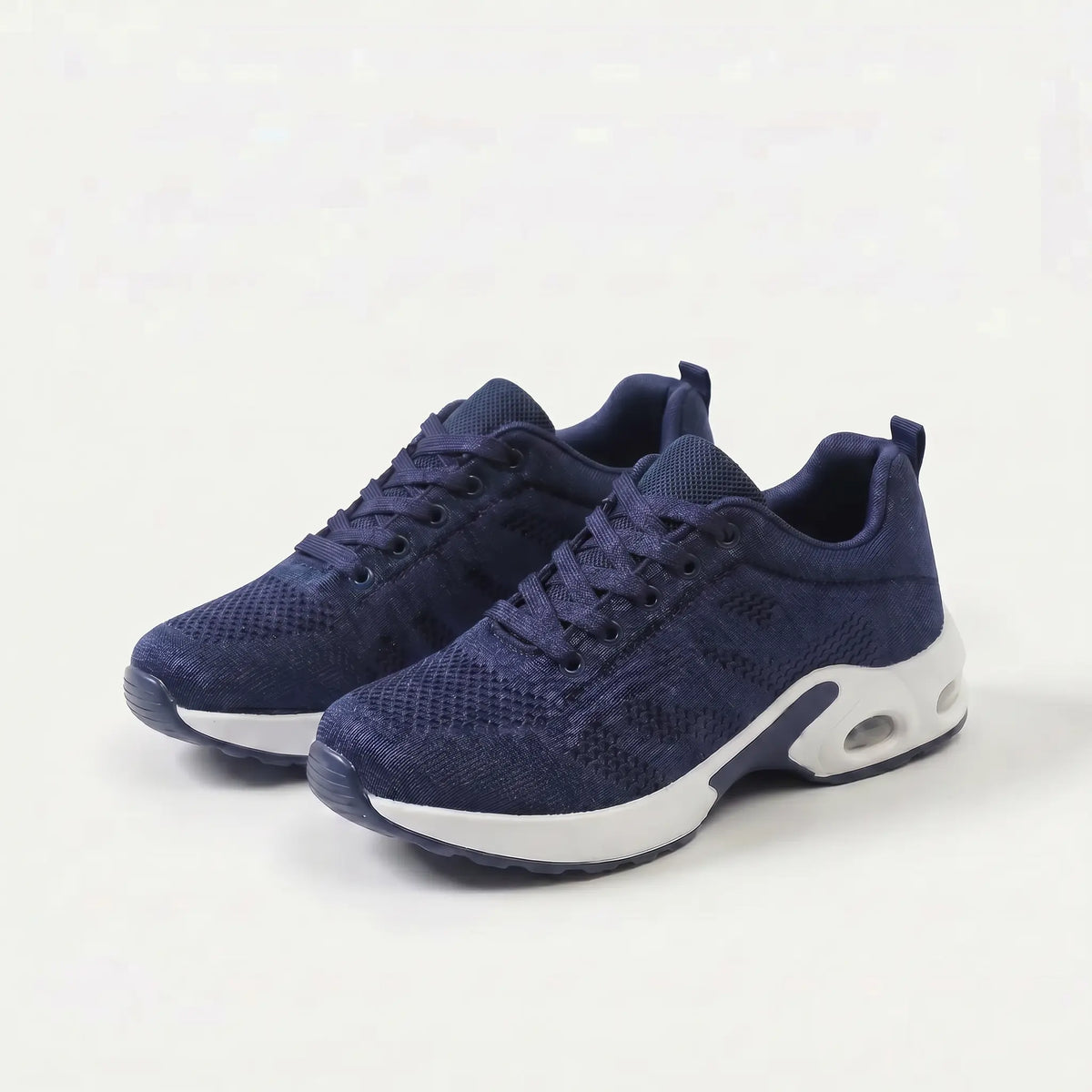 Lace Up Mesh Air Cushion Sneakers