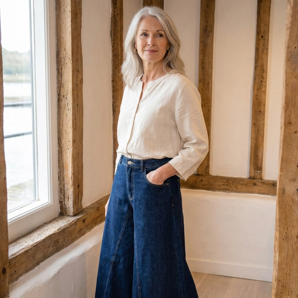 High Waist Wide Leg Jeans