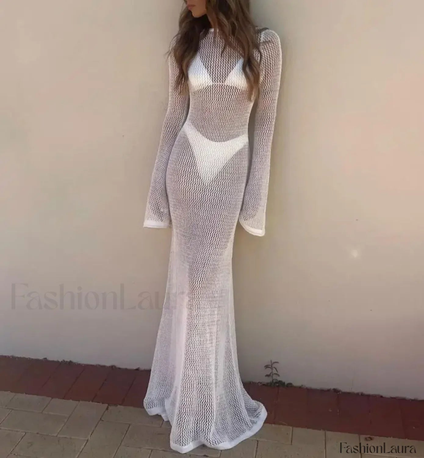 High-Quality Backless Long Cover Up