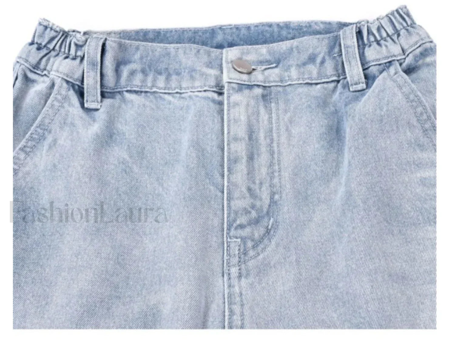 High Street Retro Trendy Loose And Wide Jeans