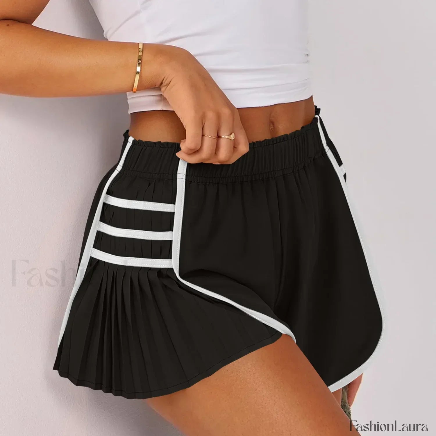 High Waist Sports Running Workout Yoga Quick Dry Gym Short